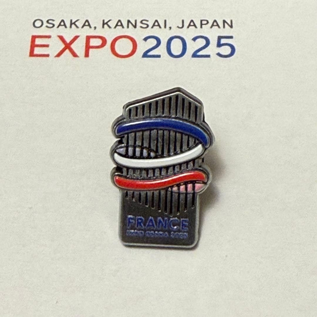 レア 大阪関西万博 フランス館 ピンバッジ - メルカリ