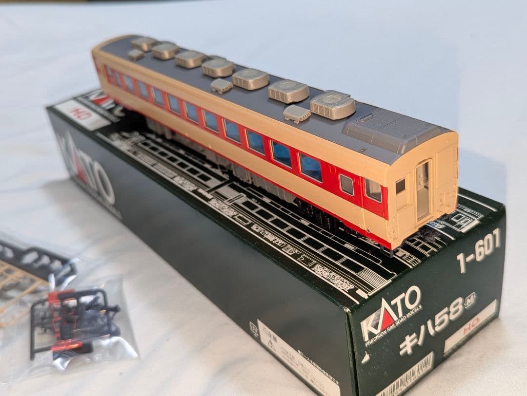 KATO　キハ5８ M車　HOゲージ　【1-601】 パーツ類未使用　美品　②