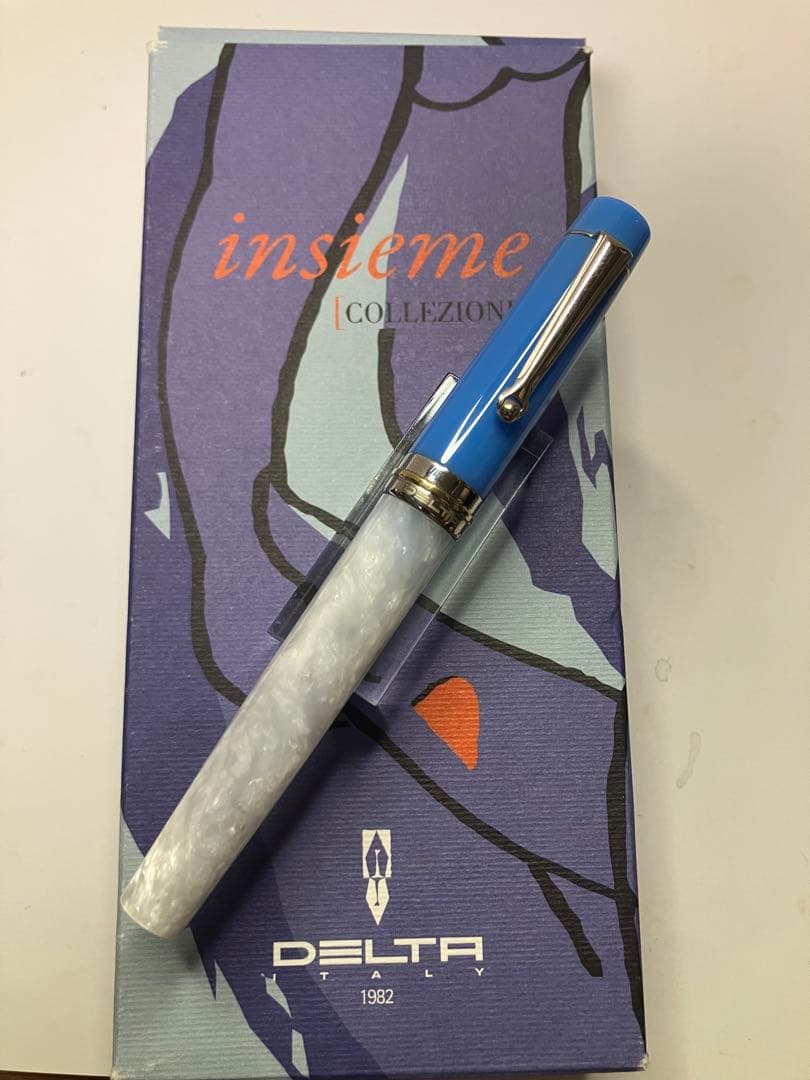 DELTA デルタ インシエーメ 第六弾 万年筆 F（細字）nib 日本限定品 細字