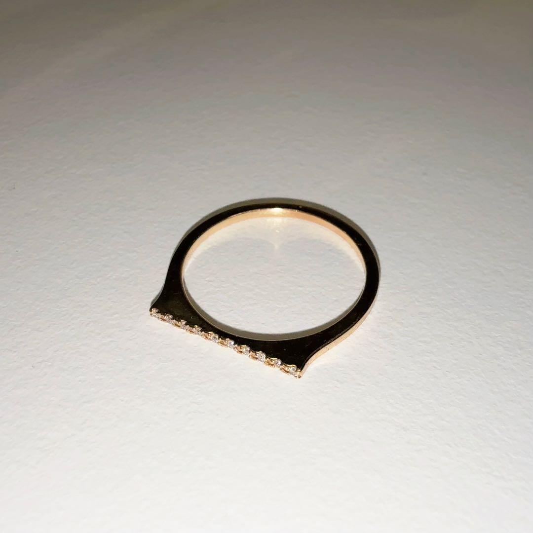 PAS TIERRA k10 Briller ブリラ ダイヤモンドリング 11号