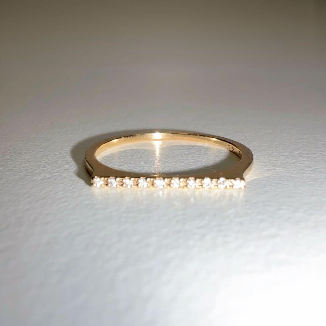 PAS TIERRA k10 Briller ブリラ ダイヤモンドリング 11号