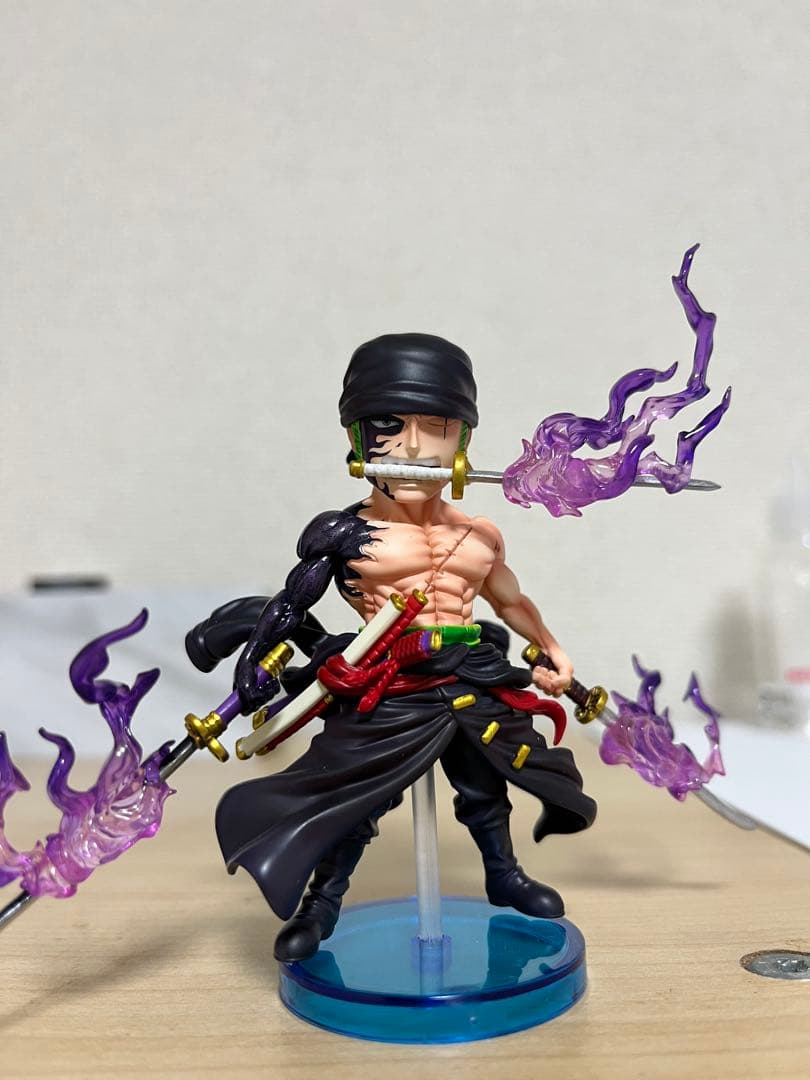 ワンピース　フィギュア　ゾロ　ガレージキット　ワーコレ　YZ ルフィ