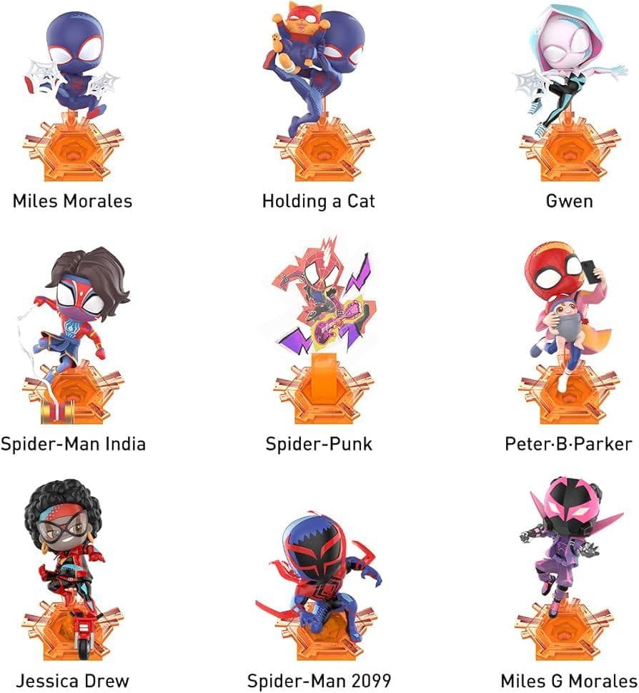 POPMART スパイダーマン アクロス・ザ・スパイダーバース ノーマル9種