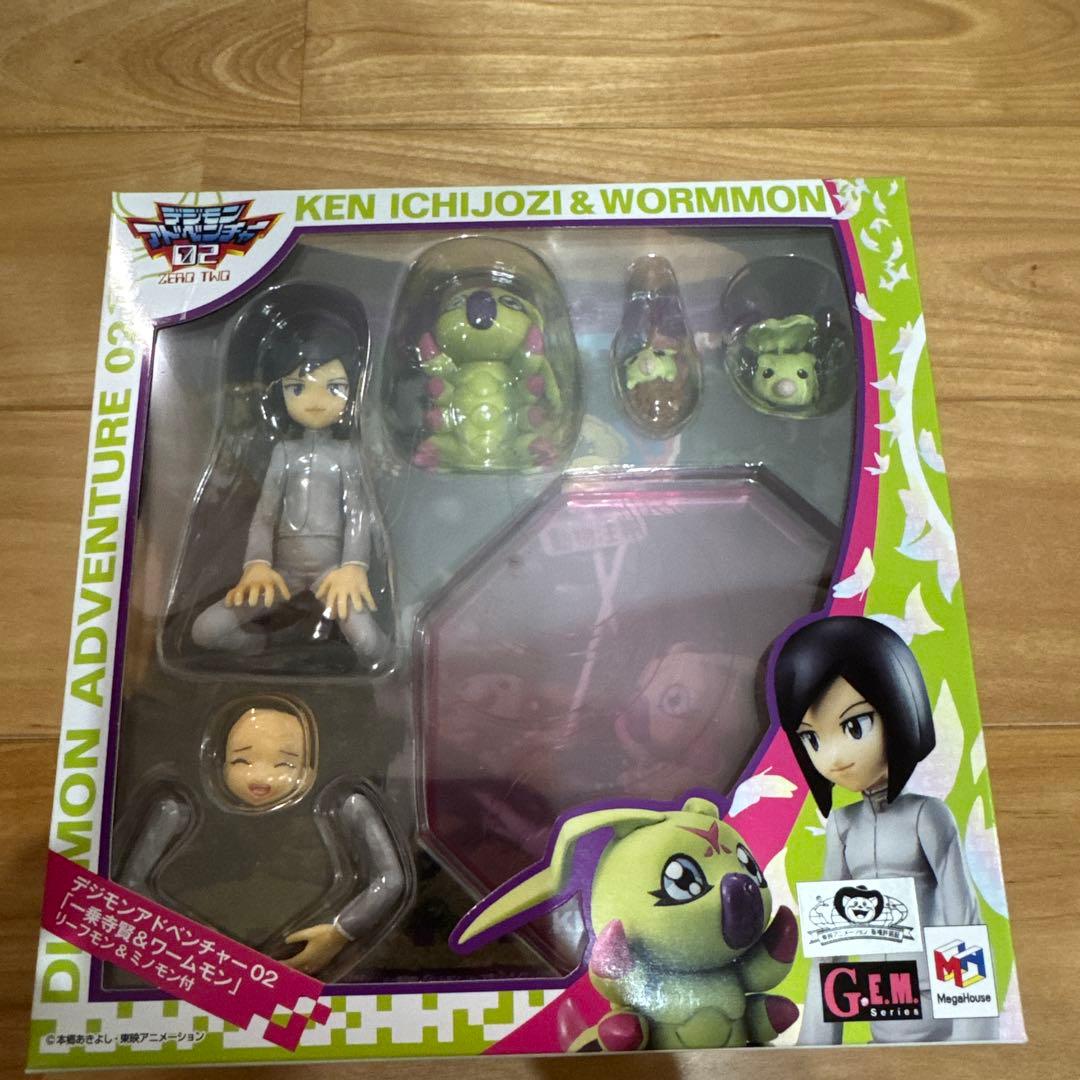 デジモン ワームモン】箱付≫G.E.M.シリーズ デジモンアドベンチャー02