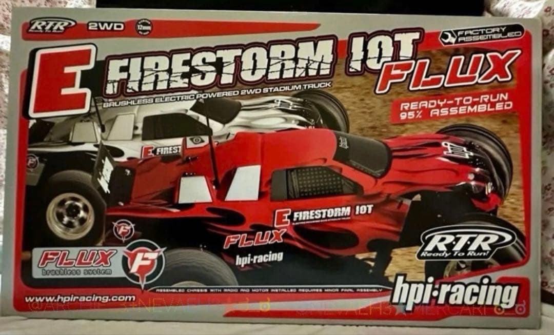 HPI◆Eファイアーストーム 10T FLUX 2WD◆電動RCオフロードバギー HPI E-Firestorm 10T Flux 1/10 RTR Brushless Stadium Truck