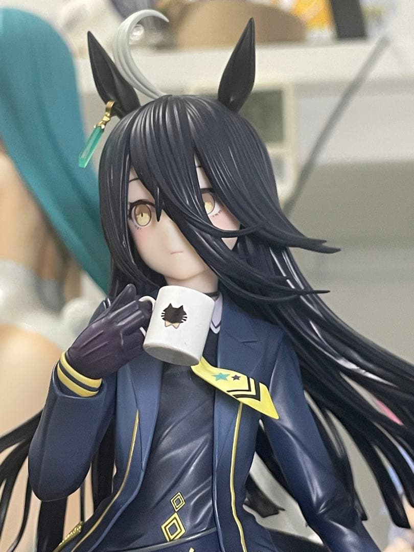 表情パーツ付き コトブキヤ マンハッタンカフェ フィギュア ウマ娘