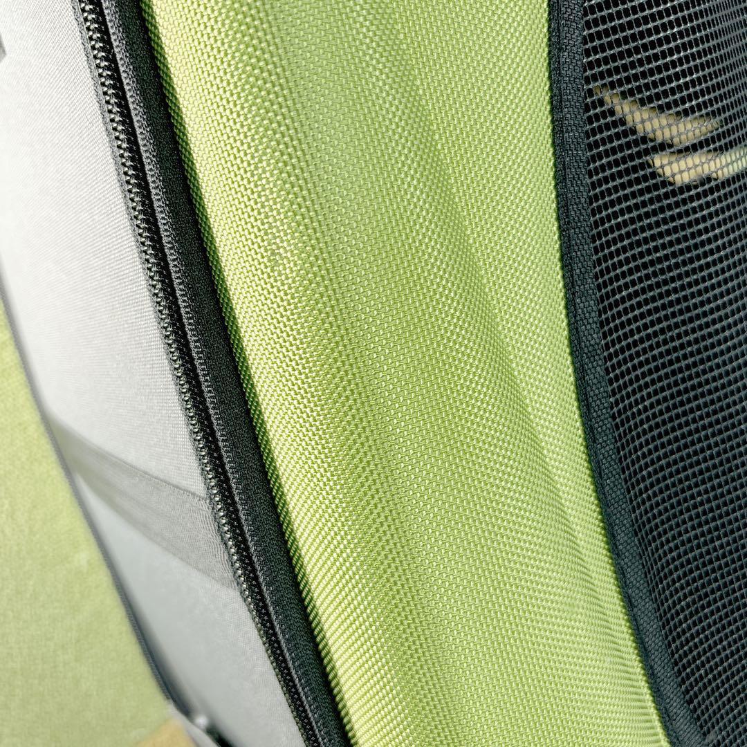 値下げ毛決行！ アイリスオーヤマ ペットカートグリーン 折りたたみ