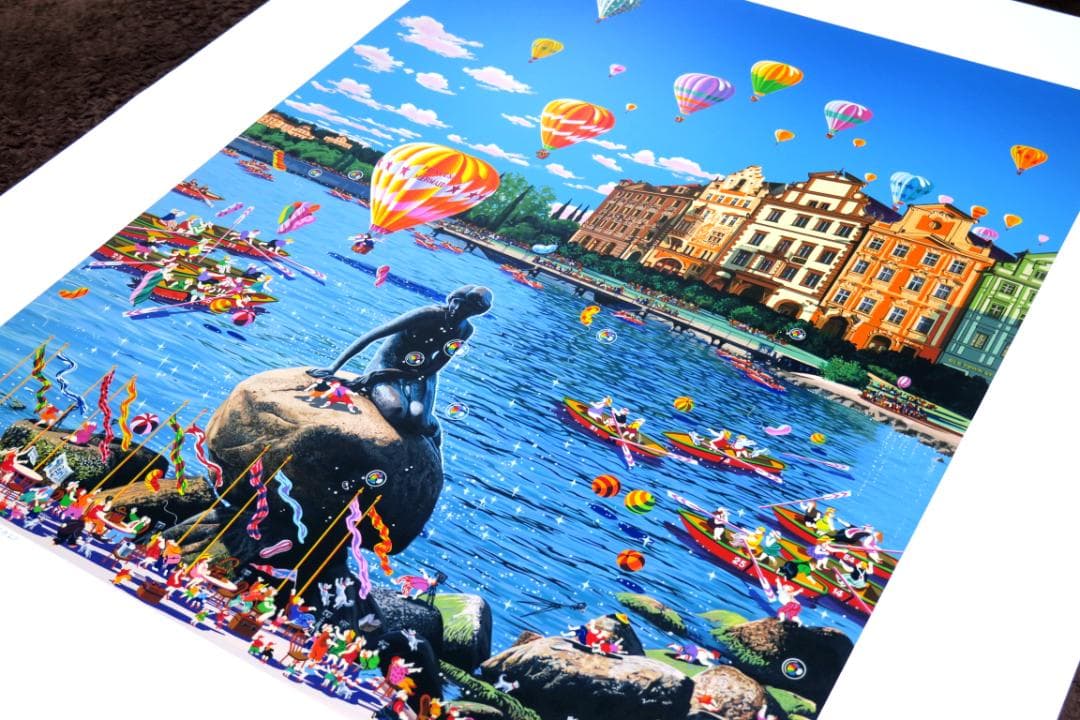 ヒロ・ヤマガタ】 プリンセスマーメイド シルクスクリーンシート 山形