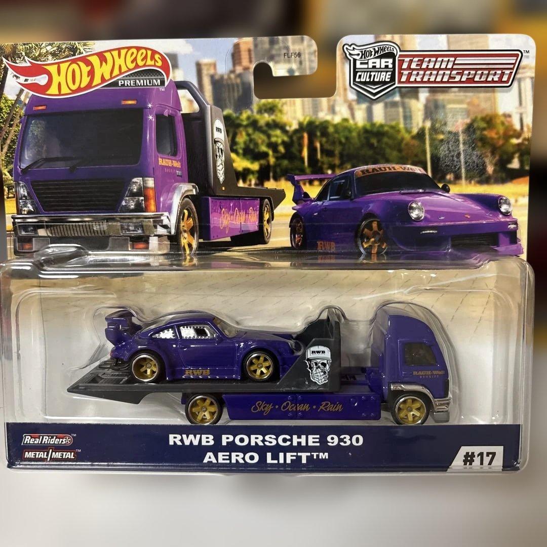ミニカー HOTWEELS TEAM TRANSPORT RWB PORSCHE 930