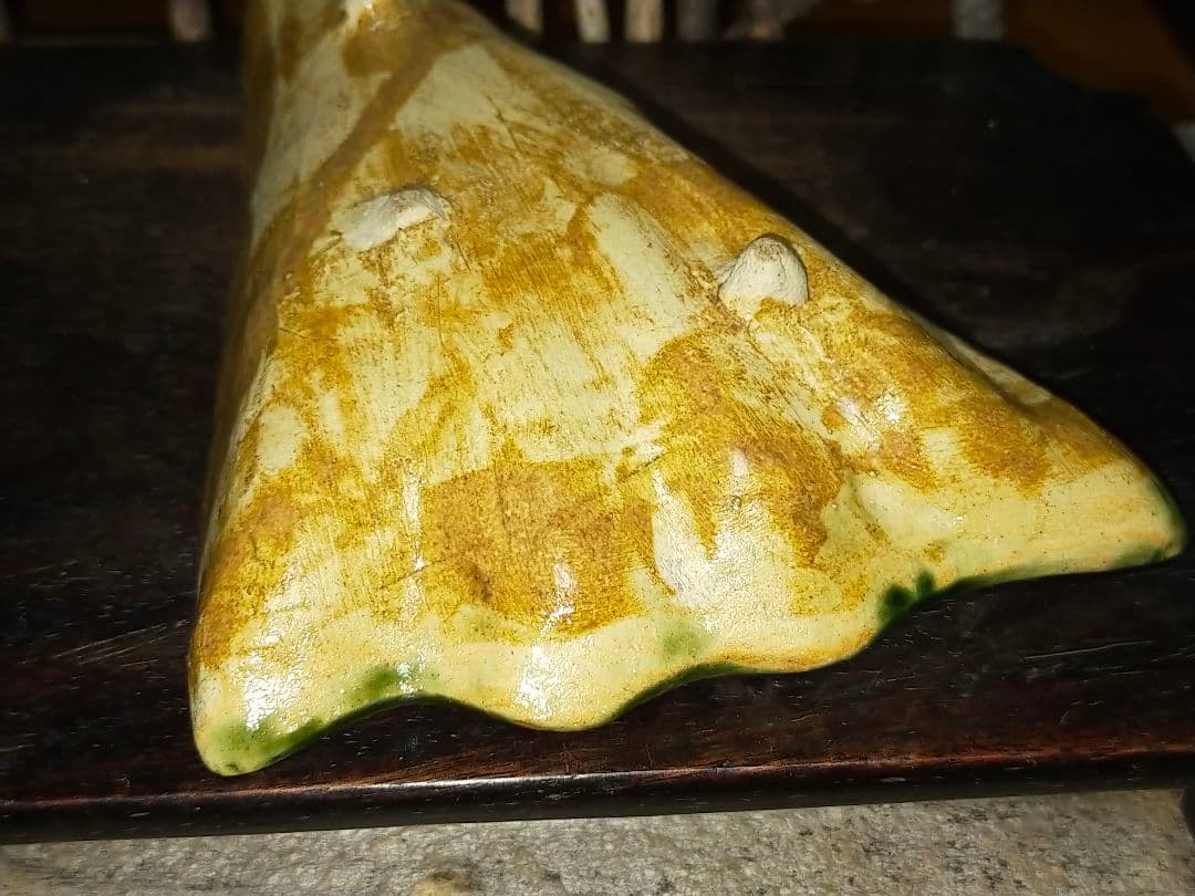 ♥織部　向付　古陶　皿　骨董　古玩