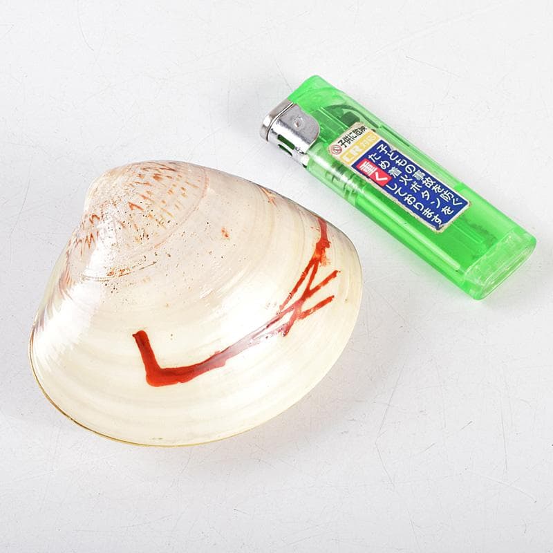 茶道具 宗廣工房 道場宗廣作 蛤香合 堀内宗完(兼中斎)極め箱 M