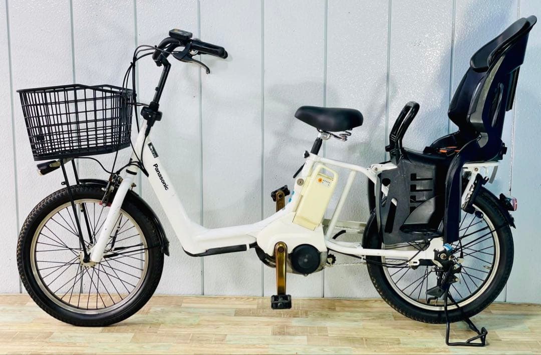 2613パナソニック16アンペア 子供乗せ 電動アシスト自転車 - メルカリ