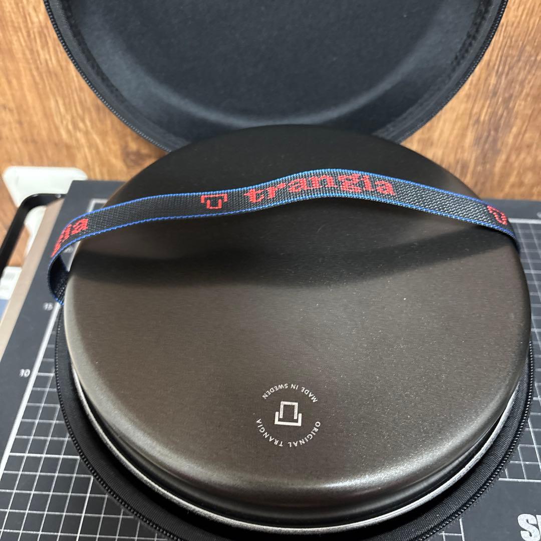 トランギア ストームクッカーL・ブラックバージョン 専用ケース付き