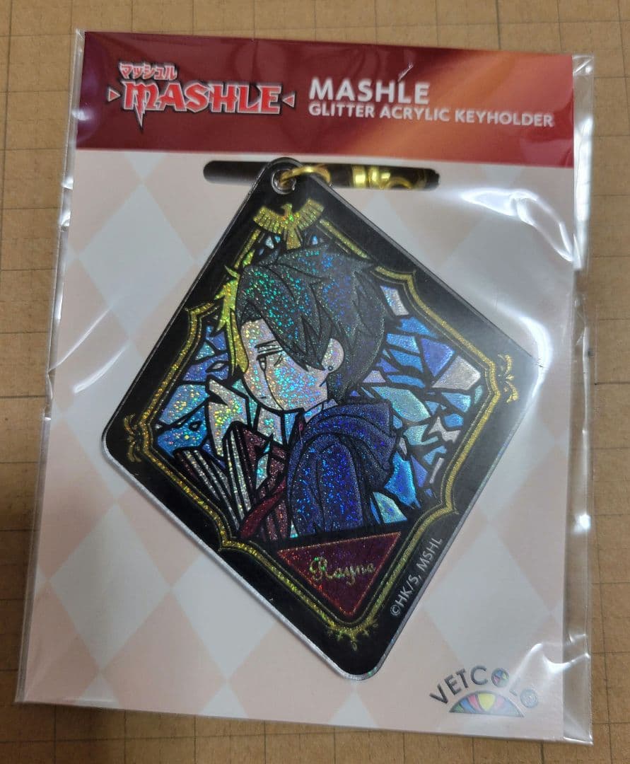 マッシュル　グリッター缶バッジ　アクリルキーホルダー　マッシュ　フィン　レイン