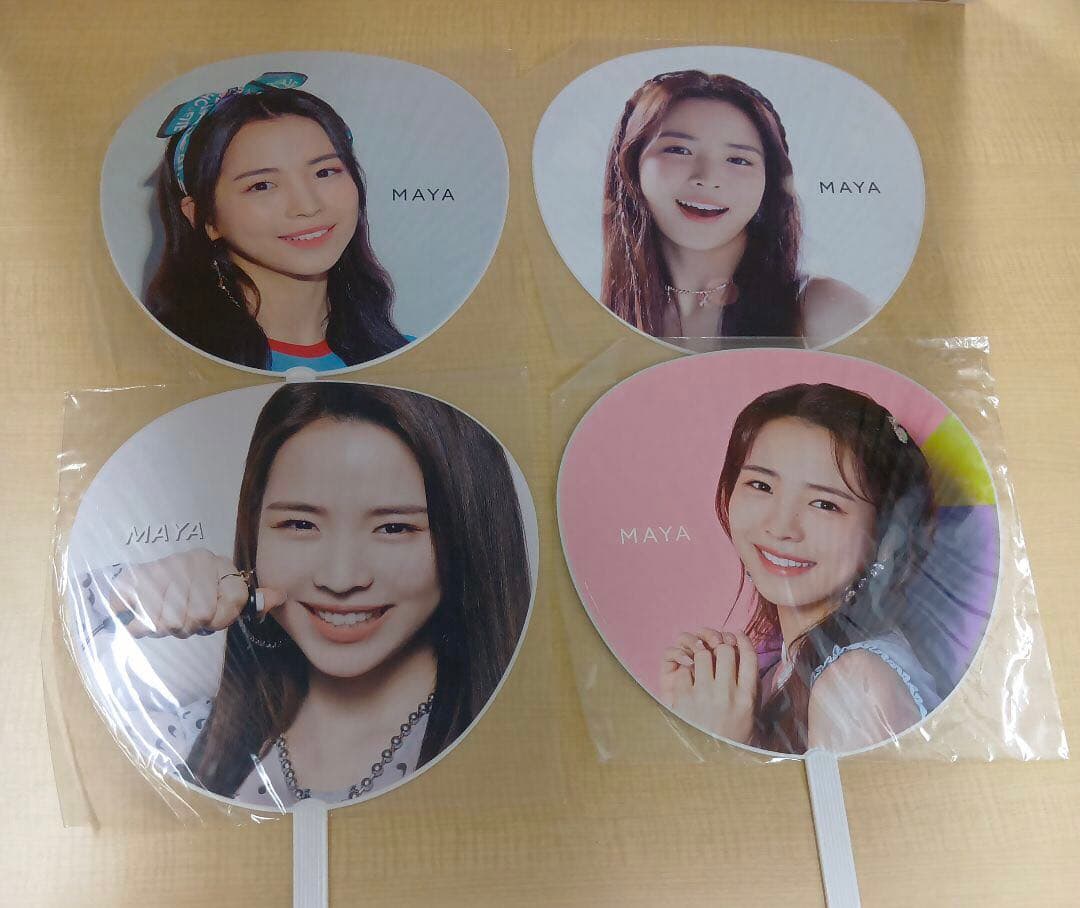 ❶ NiziU マヤ うちわ 19枚 まとめ売り