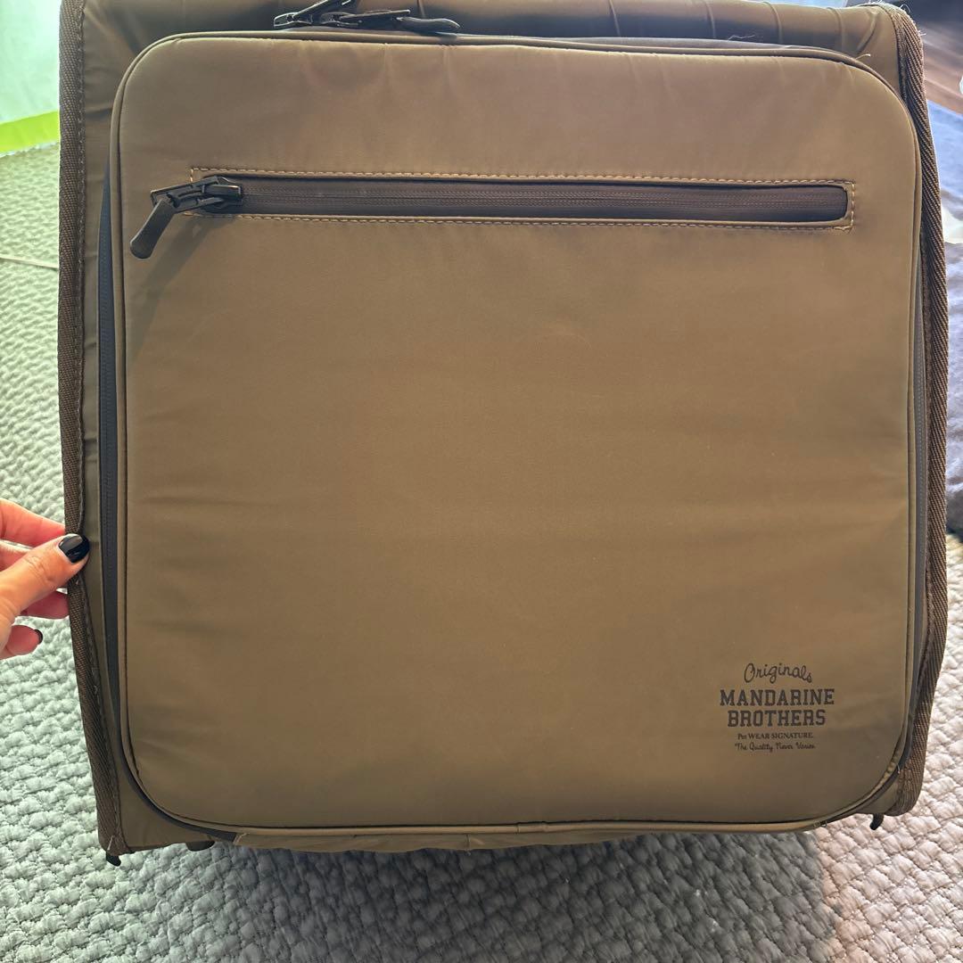 マンダリンブラザーズ　リュック　ナイロン製メッシュ窓付きキャリーバッグ 楽天市場】マンダリンブラザーズ 拡張 2025年リニューアル版 キャリー