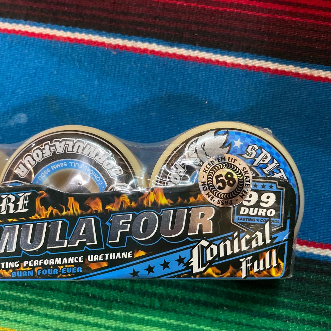 スケートボード Spitfire Formula Four 99D Conical 58mm