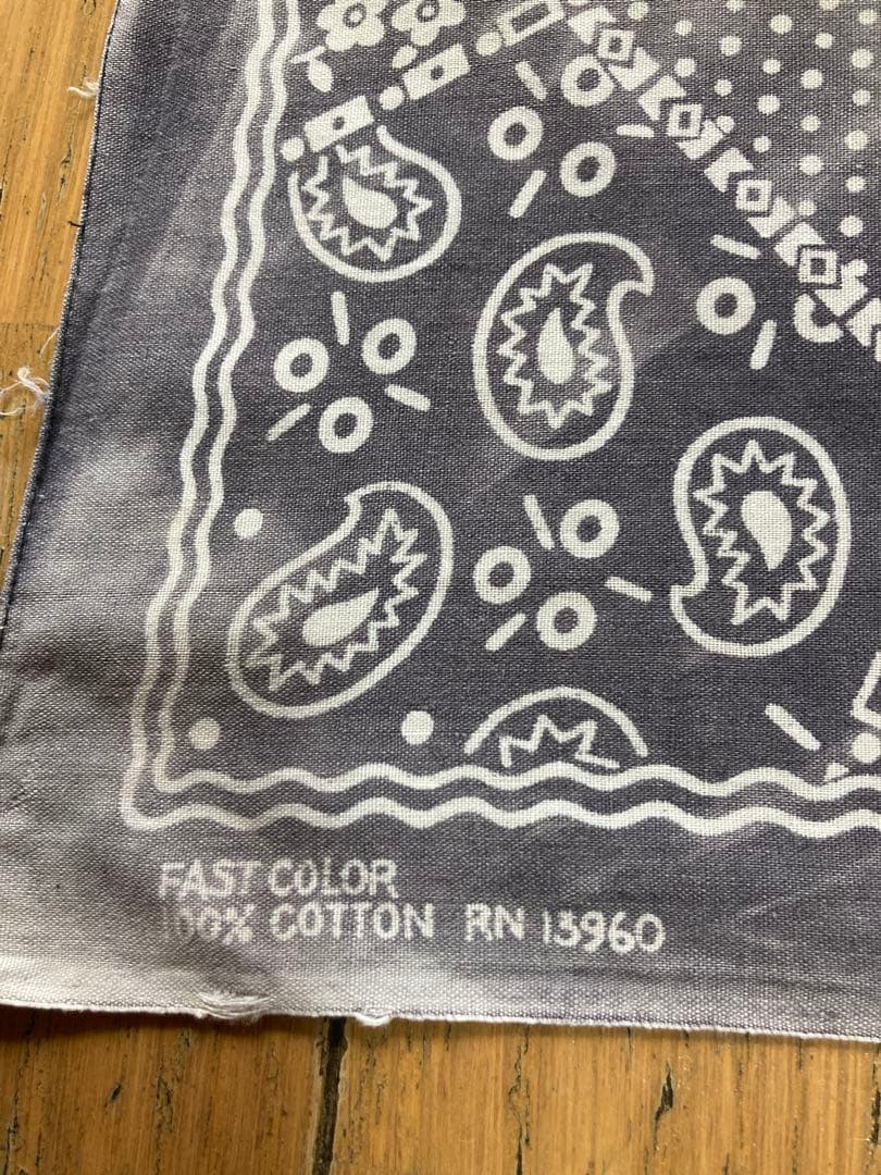 クッキー　バンダナ　フェード