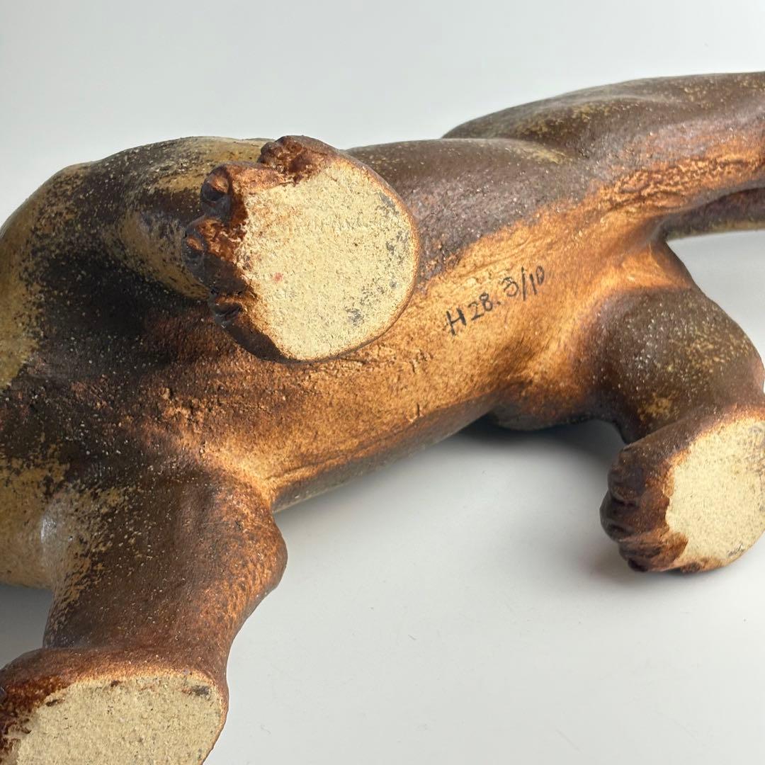 虎 置物 陶器 干支 飾り物 オブジェ