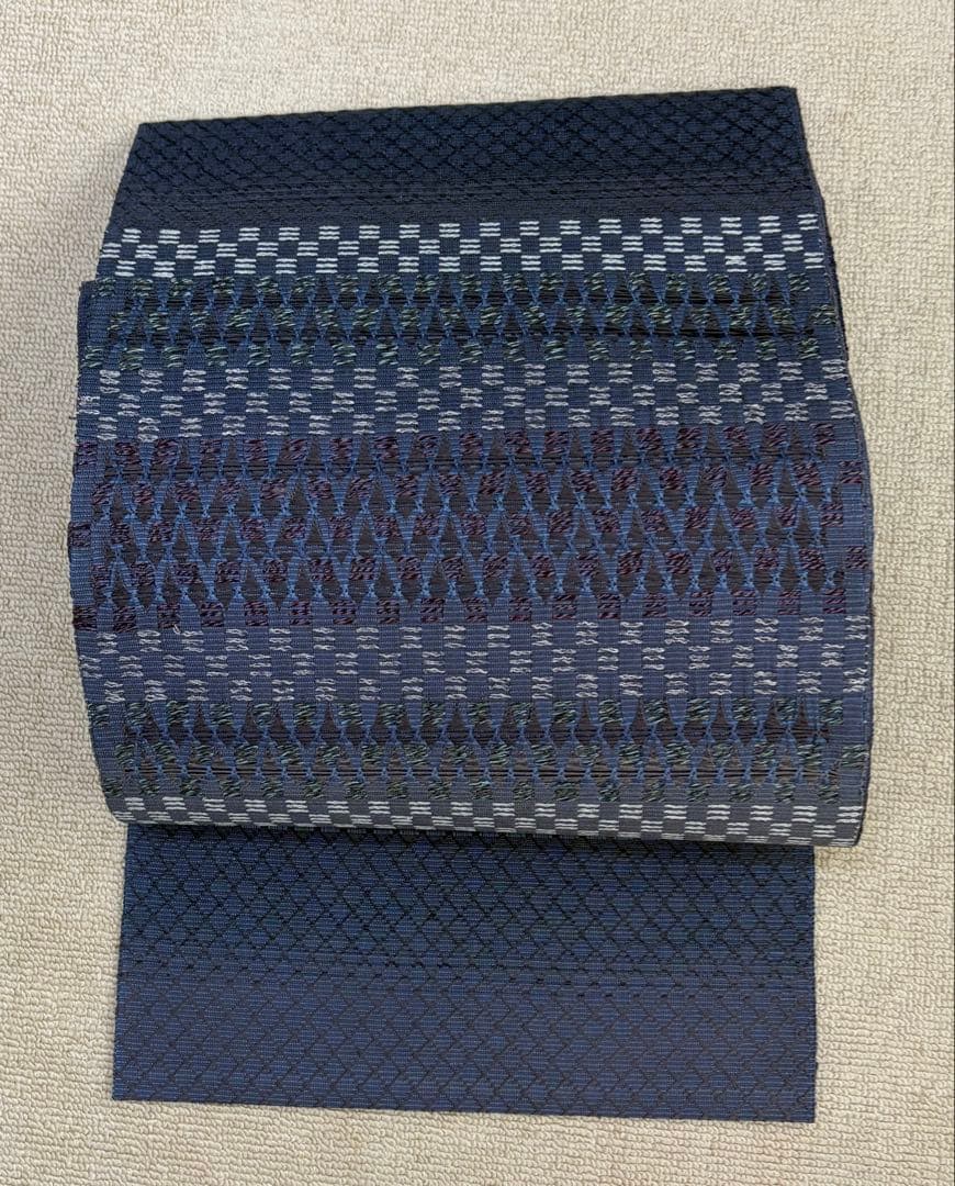 ☆在庫処分　☆弊社工房オリジナル　☆花織調　☆八寸名古屋帯 ☆在庫処分 ☆弊社工房オリジナル ☆花織調 ☆八寸名古屋帯