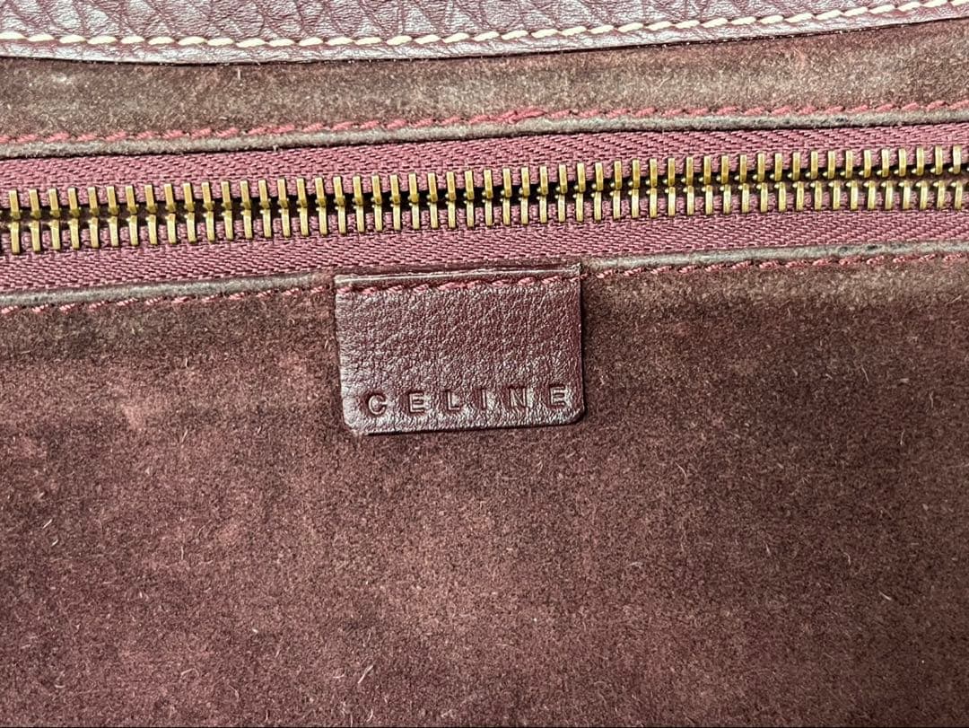 ★CELINE セリーヌ レザーハンドバッグ