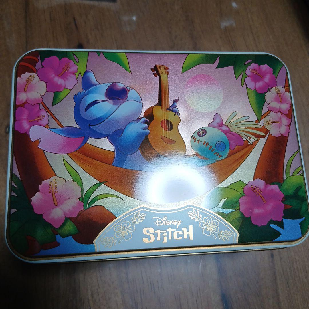 ディズニースティッチ 金属製缶 ディズニースティッチ 金属製缶 ディズニースティッチ 金属製缶