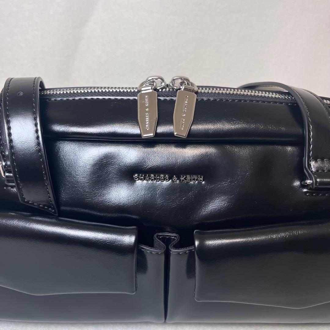 レイナ様　チャールズアンドキース ショルダーバッグ レイチェル ブラック
