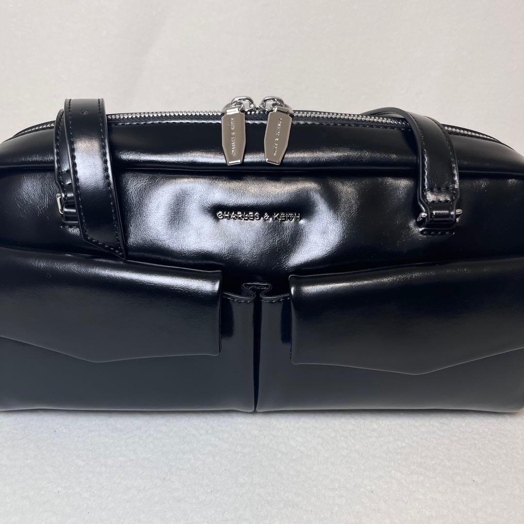 レイナ様　チャールズアンドキース ショルダーバッグ レイチェル ブラック