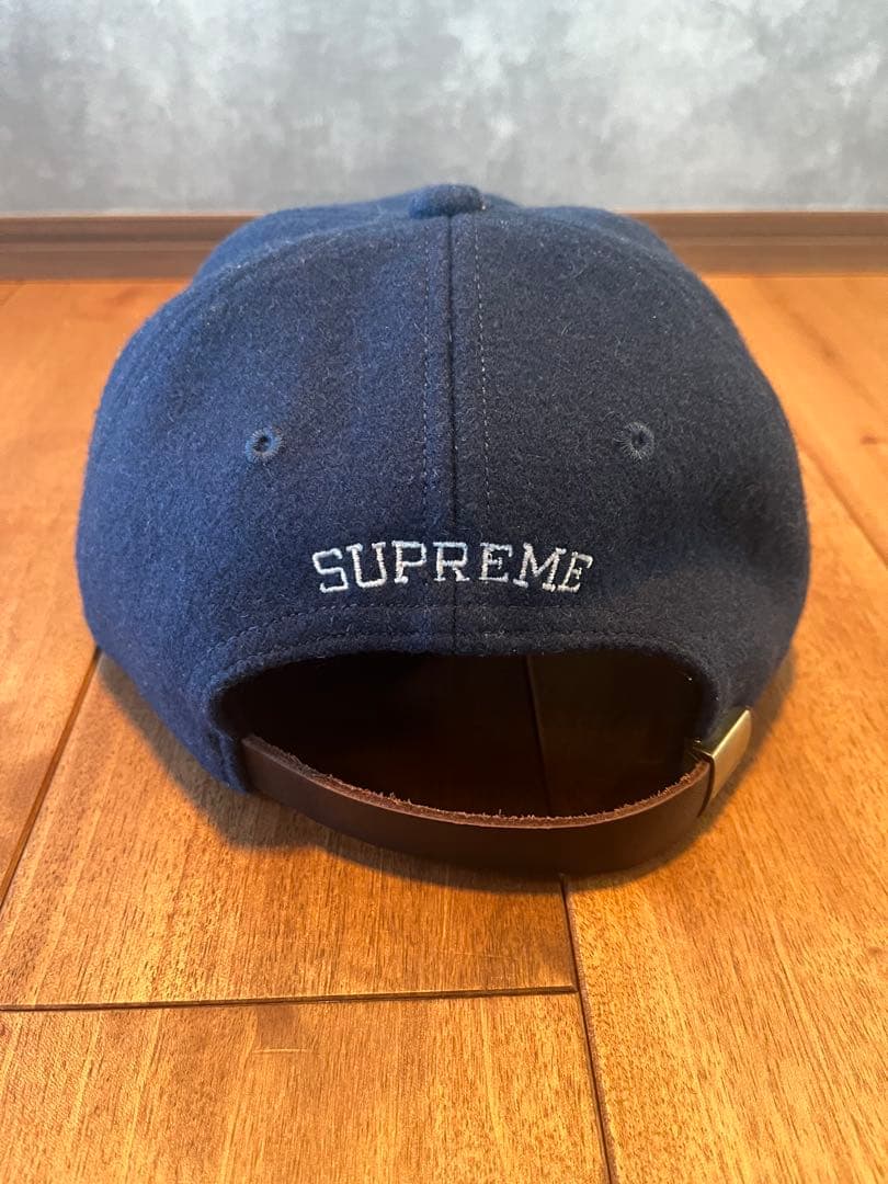 Supreme Wool S Logo 6-Panel ネイビー キャップ - メルカリ