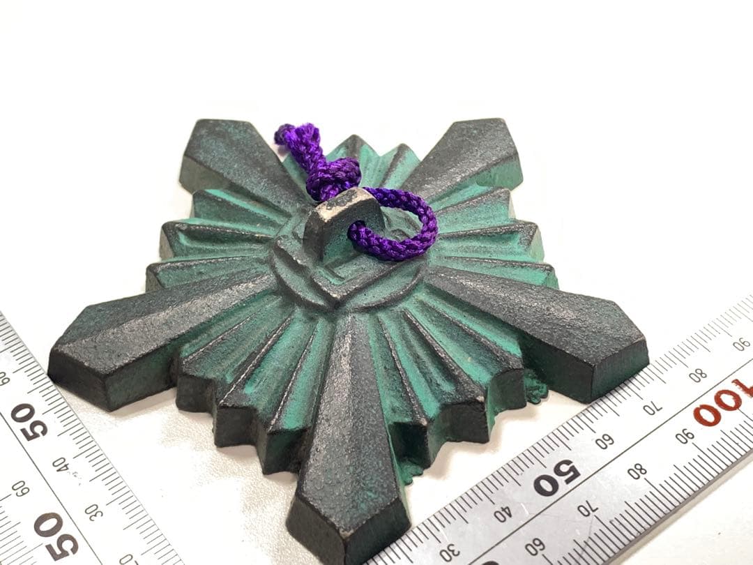 創立100周年記念　昭和48年11月17日　記念品　金属工芸品　文鎮