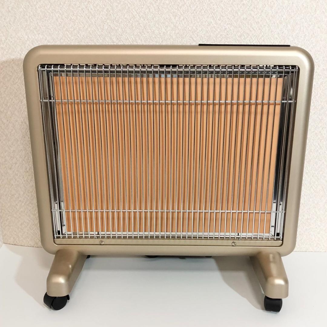 極美品 サンルミエ E800L-TM2 ホワイト 高級ヒーター 遠赤外線 2025年