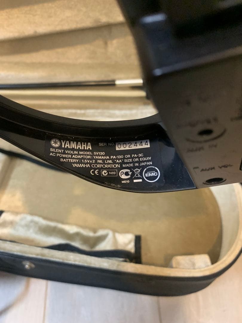 YAMAHA サイレントバイオリン SV130 エレキバイオリン