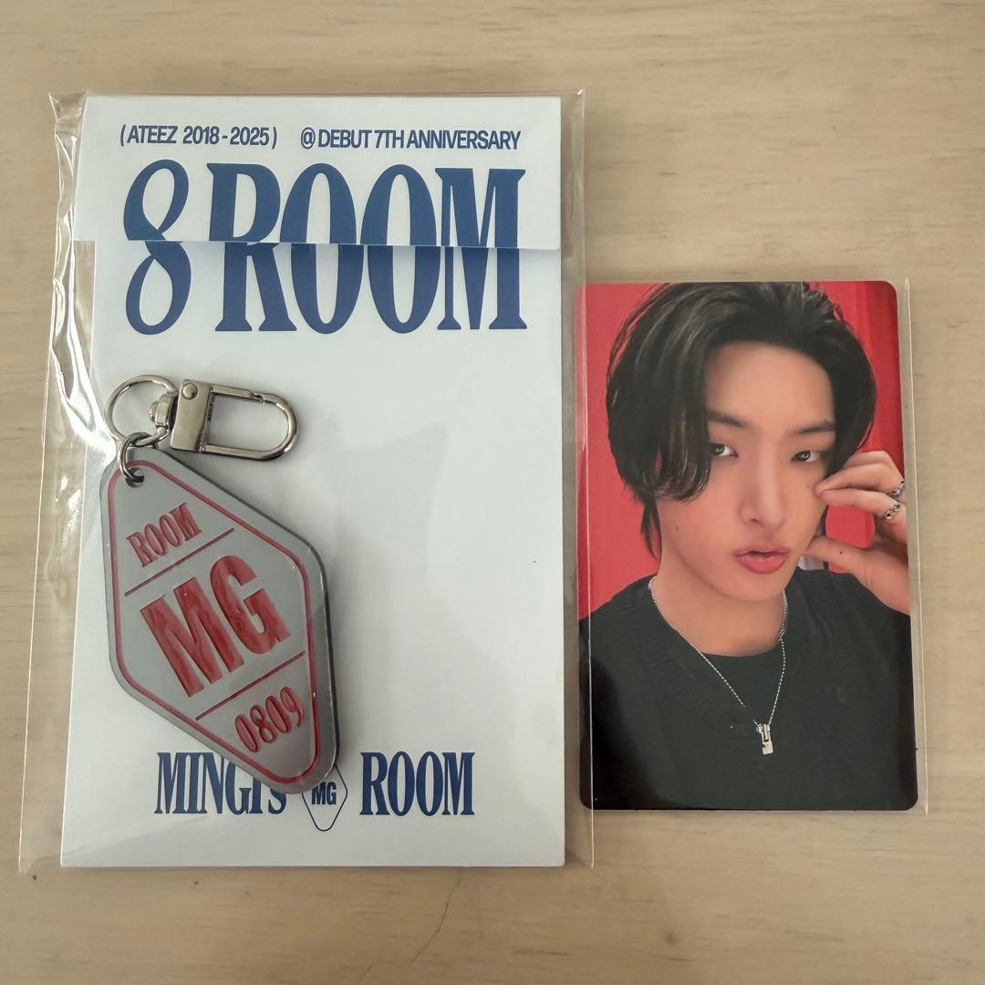 ATEEZ 8room キーリング ミンギ - メルカリ