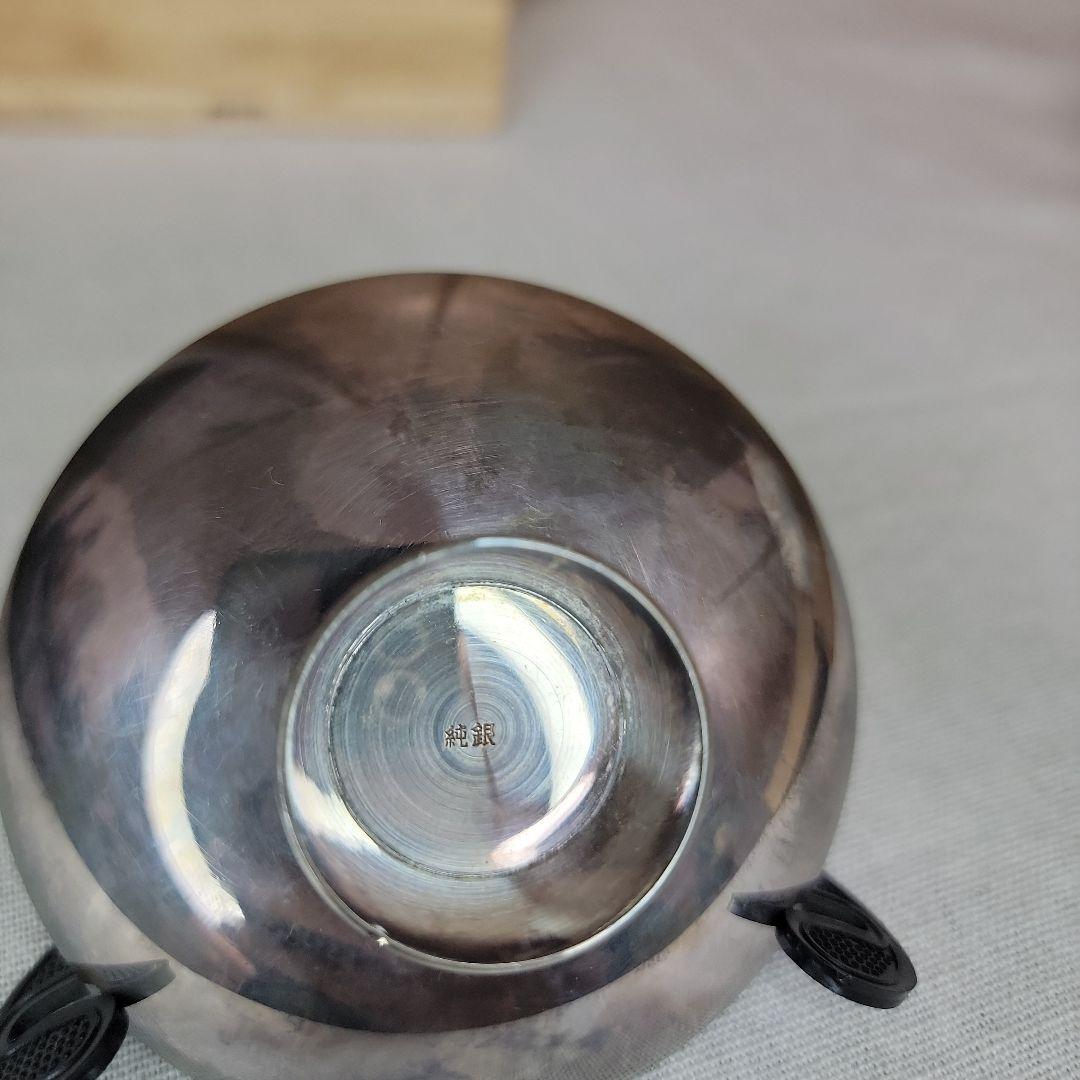 純銀盃39g、24KPG 4個セット 木箱無し