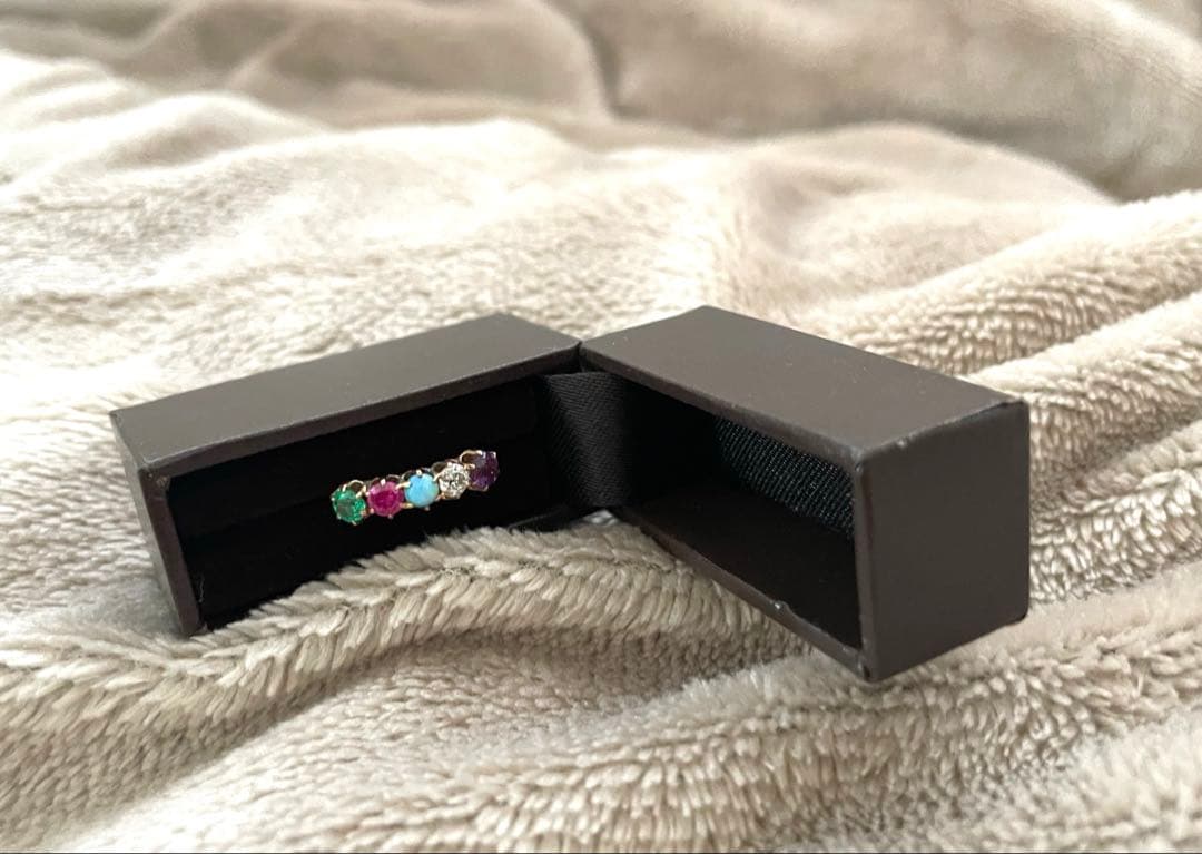 y*u様 30万円程で購入✨アンティーク✨メッセージリング✨ adore ゴール