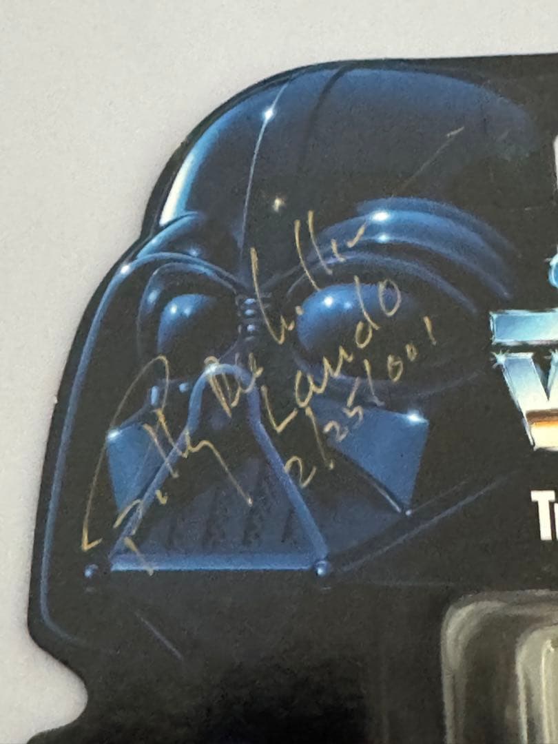 Lando Calrissian フィギュア サイン入りセット　値下げしまた！