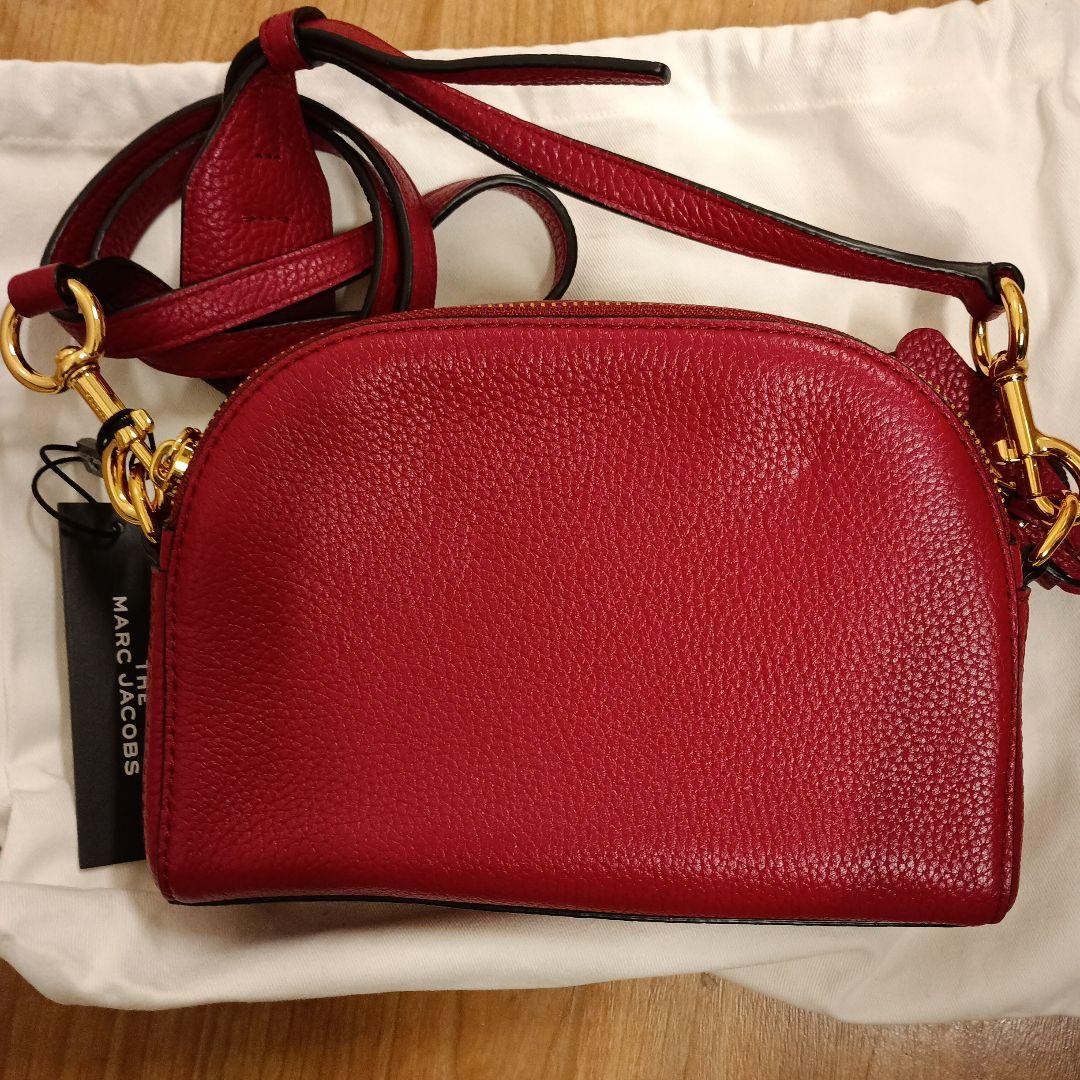新品 未使用品 ダク付き MARC JACOBS レッドショルダーバッグ