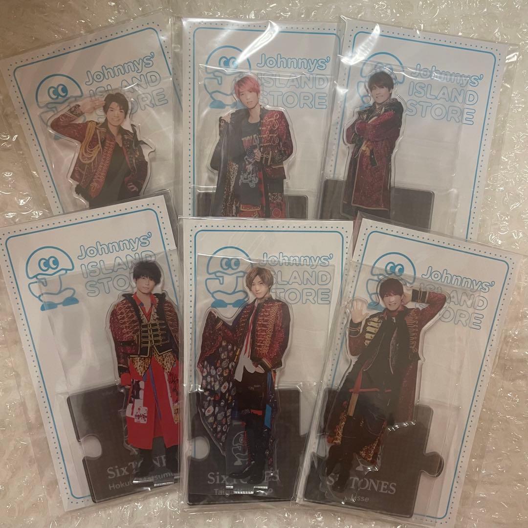 SixTONES アクスタ 20夏 第3弾 6点セット タレントグッズ