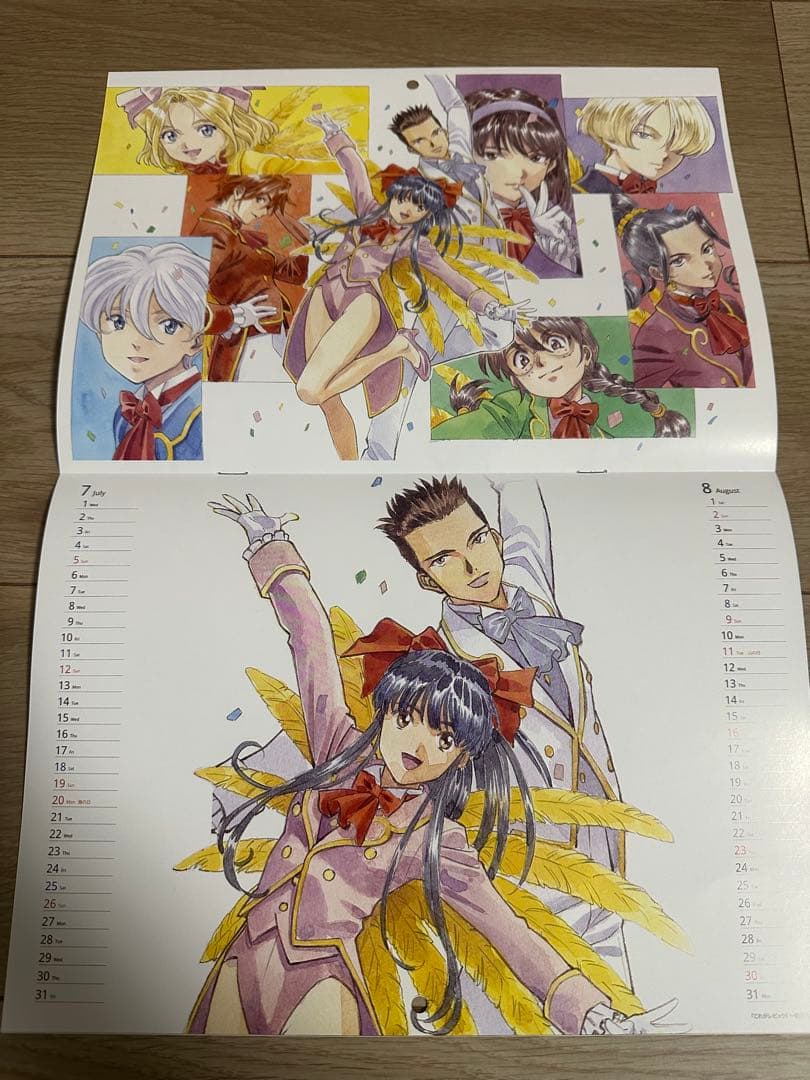 サクラ大戦 アートフェス2025 カレンダー&ポストカードセット 松原秀典