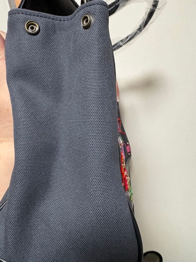 アルベロベロ ビーズ刺繍ハンドバッグ