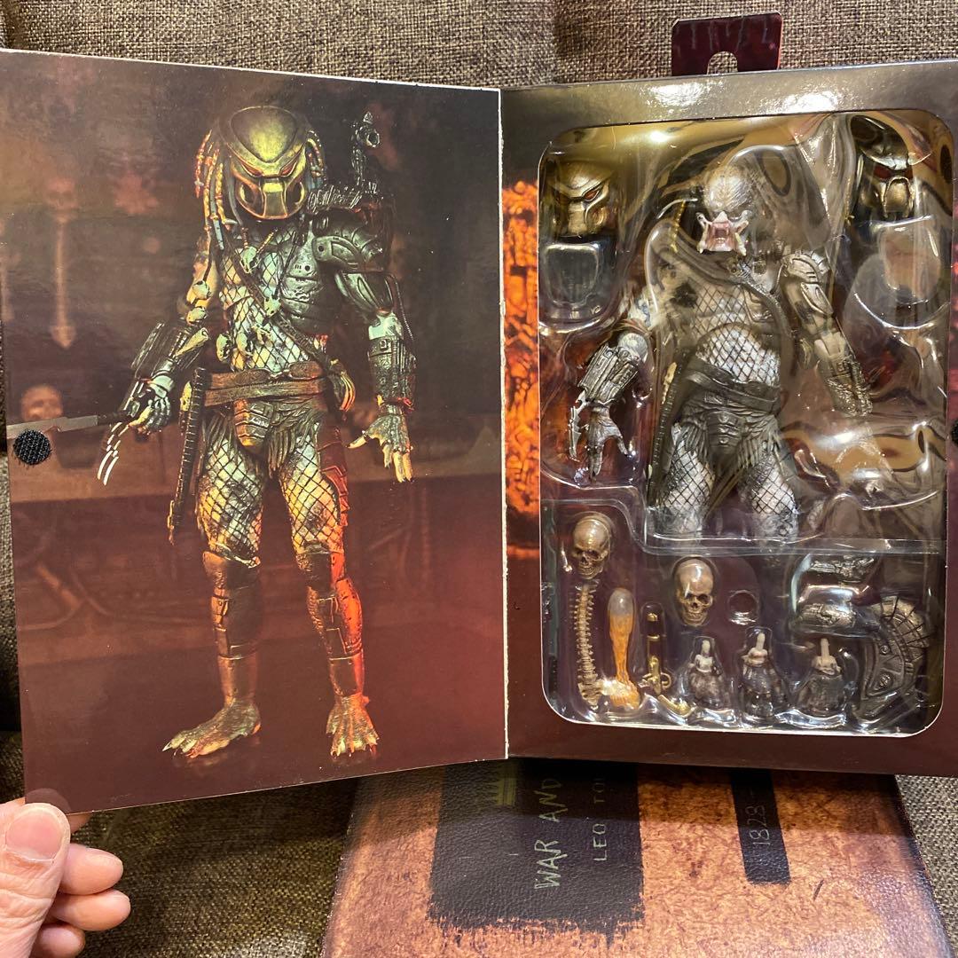 最終価格　美品レア　NECA アルティメットエルダープレデター7インチ　開封済み