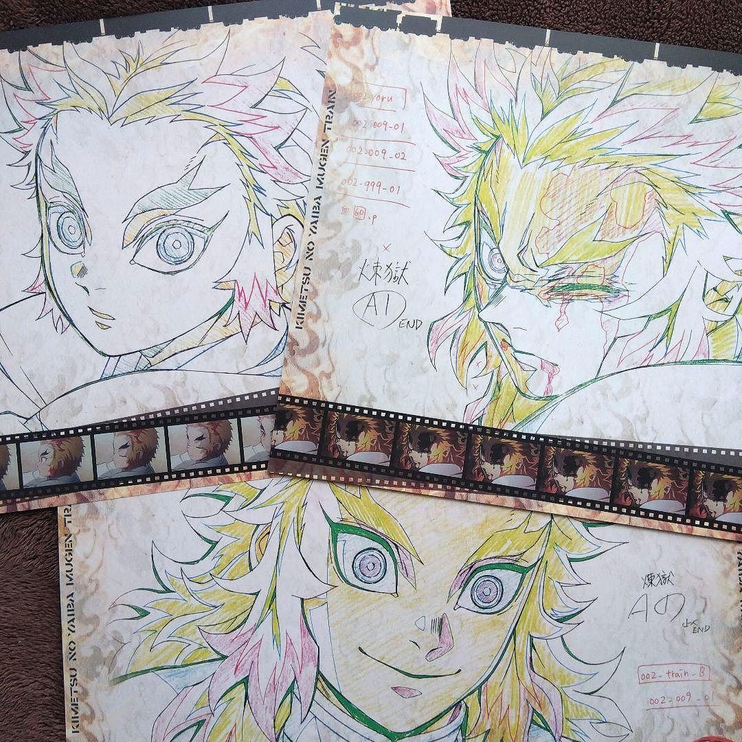 鬼滅の刃ufotable劇場版無限列車編ランチョンマット【煉獄杏寿郎