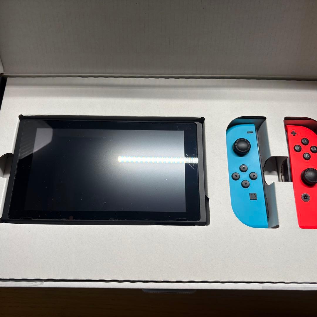 Nintendo Switch 本体 青/赤 プロコン付き