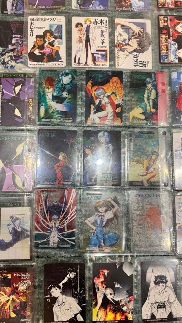 新世紀エヴァンゲリオン 99枚フルコンプセット　天田印刷　アマダカード