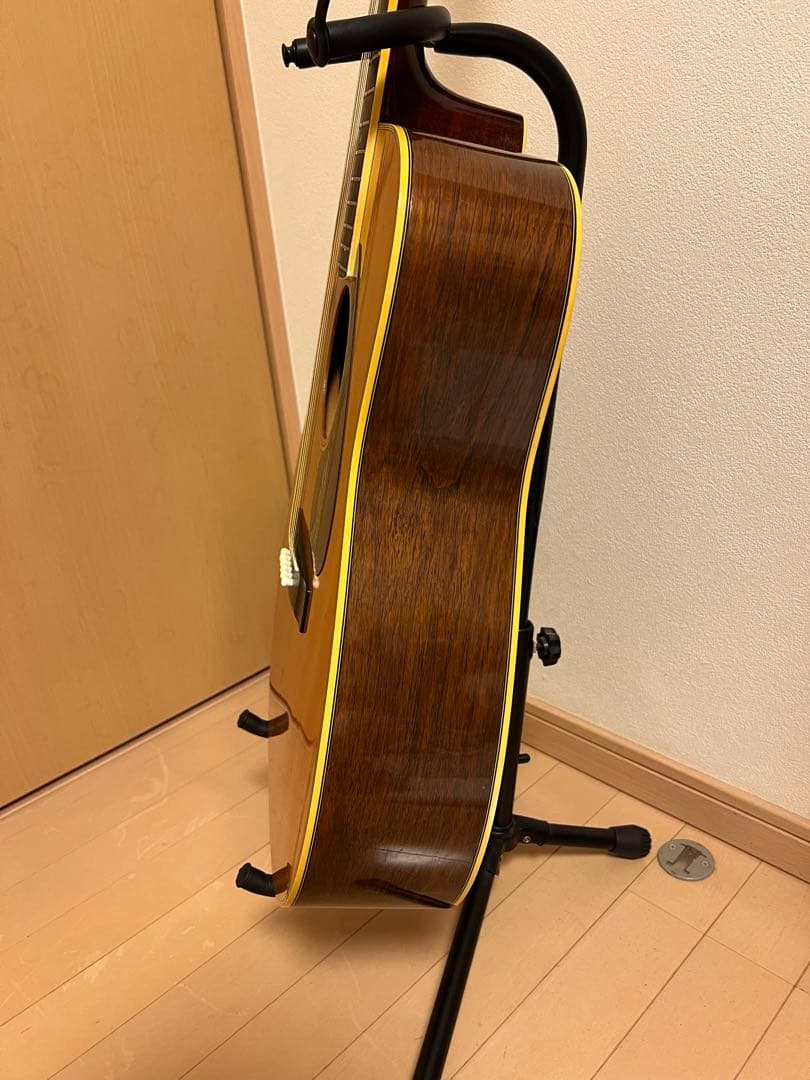 YAMAHA FG500J ブラックラベル トップ単板❗️爆音❗️ - メルカリ