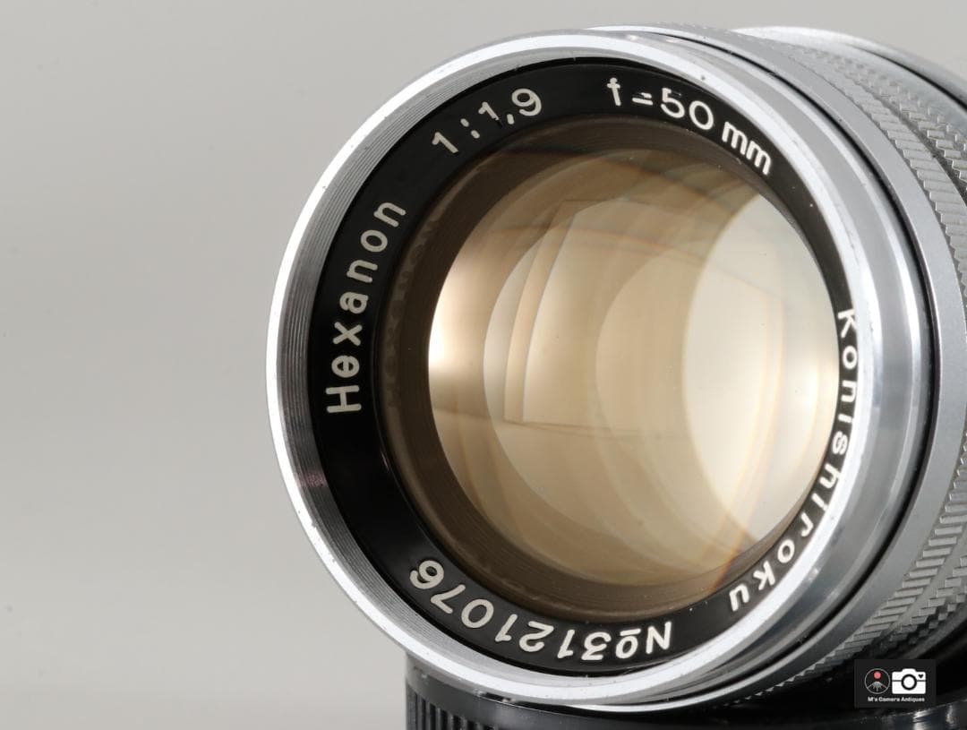 希少 Konishiroku Hexanon 50mm F/1.9 ライカL39
