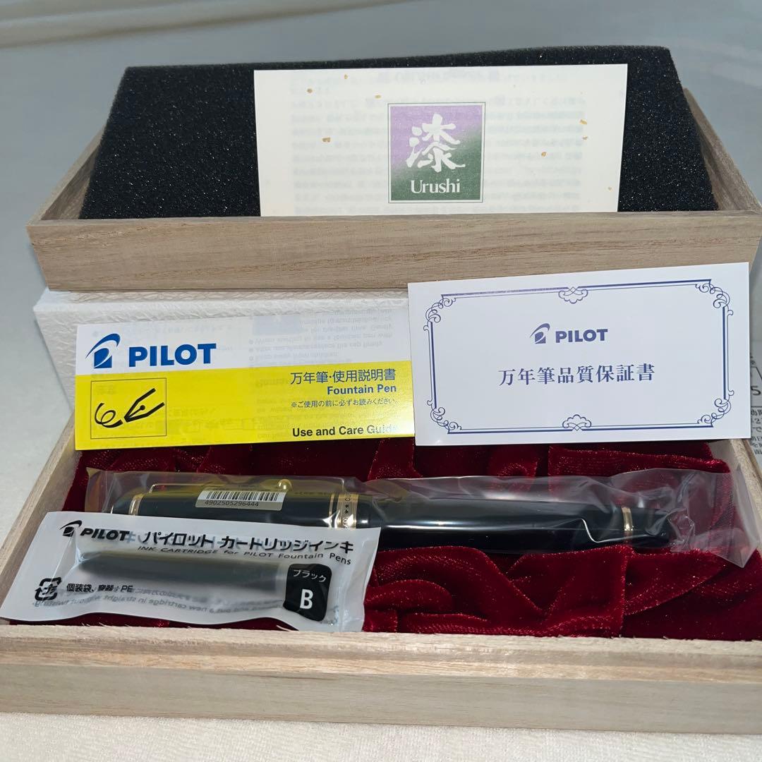 パイロット　カスタム845 漆　FKV-5MR 細字　ペン先18K パイロット カスタム845 漆 FKV-5MR 細字 ペン先18K - メルカリ