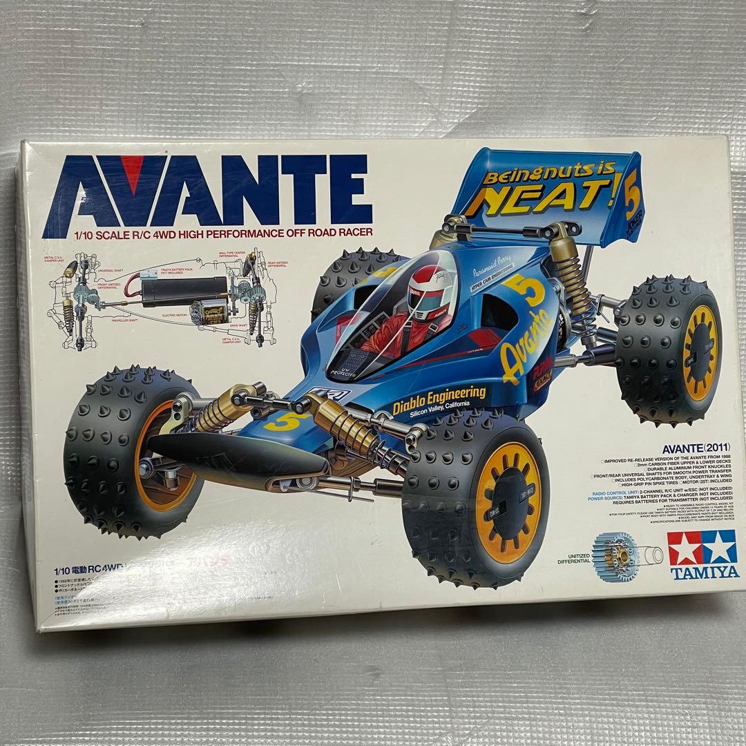 新品未走行 組立済みスペアに タミヤ アバンテ 2011 電動 RC 1/10