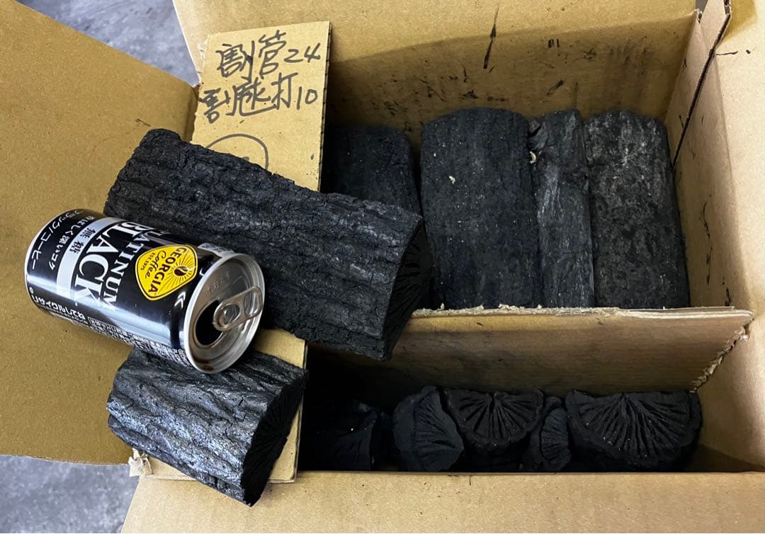 茶道用のくぬぎ炭「炉」