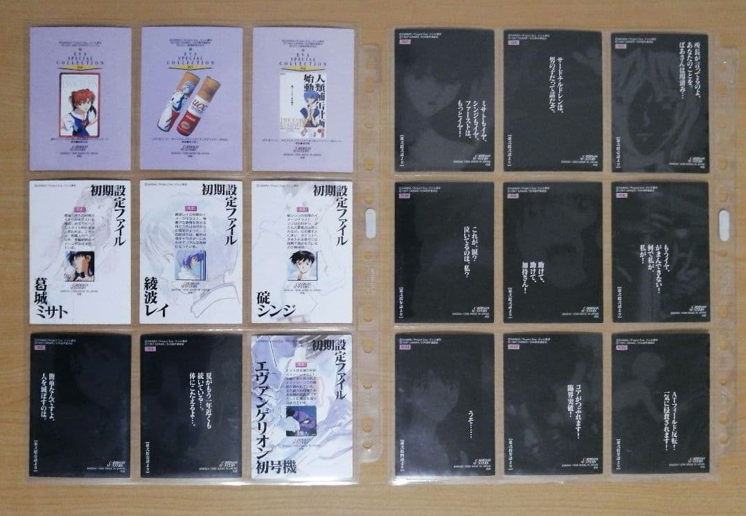 カードダスマスターズ 新世紀エヴァンゲリオン 第参集ノーマルカード108枚